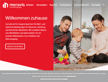 Tablet Screenshot of meravis.de